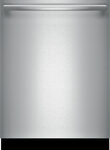 Bosch - 800 Series 24" Tall Tub Built-In Dishwasher with Stainless-Steel Tub - Stainless Steel