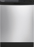 Frigidaire - Gallery 24" Tall Tub Built-In Dishwasher - Stainless-Steel - Image 1