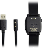 Pebble - Charging Cable for Pebble Time and Pebble Time Steel Smartwatches - Black
