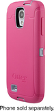 OtterBox - Defender Series Case for Samsung Galaxy S 4 Mobile Phones - Powder Gray/Blaze Pink