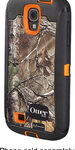 OtterBox - Defender Series Case for Samsung Galaxy S 4 Mobile Phones - Blaze Orange/Realtree Black Camo