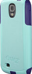 OtterBox - Commuter Series Case for Samsung Galaxy S 4 Mobile Phones - Aqua Blue/Lily