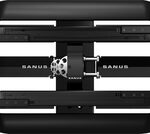 Sanus - Full-Motion TV Wall Mount for Most 46" - 90" Flat-Panel TVs - Extends 31-9/10" - Black