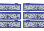 Neato Robotics - BotVac High-Performance Filters for Neato Robotics BotVac70E and BotVac75 Vacuums (6-Pack) - Black