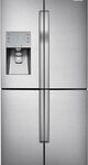 Samsung - 31.7 Cu. Ft. 4-Door Flex French Door Refrigerator with Convertible Zone - Stainless Steel