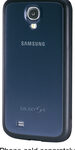 Samsung - Protective Cover + Case for Samsung Galaxy S 4 Mobile Phones - Navy