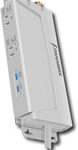 Panamax - 2-Outlet Surge Protector - White