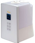 Crane - Germ Defense 1.2-Gal. Warm and Cool Mist Humidifier - White