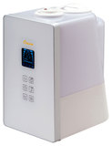 Crane - Germ Defense 1.2-Gal. Warm and Cool Mist Humidifier - White