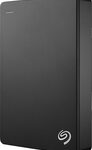 Seagate - Backup Plus Slim 4TB External USB 3.0/2.0 Portable Hard Drive - Black