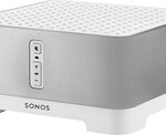 SONOS - CONNECT:AMP 110W Class D Amplifier - White/Gray