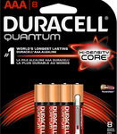 Duracell - Quantum AAA Batteries (8-Pack) - Red