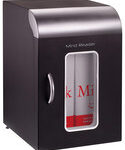 Mind Reader - Mini Refrigerator - Black/Silver