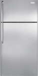 Frigidaire - 18.1 Cu. Ft. Top-Freezer Refrigerator - Stainless Steel