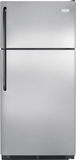 Frigidaire - 18.0 Cu. Ft. Top-Freezer Refrigerator - Stainless Steel - Image 1