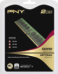 PNY - Optima 2GB PC2-6400 DDR2 DIMM Memory - Multi