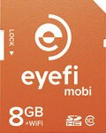 Eye-Fi - Mobi 8GB SDHC Class 10 Memory Card - Orange