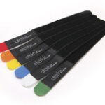 Dotz - Hook-and-Loop Cord Straps (6-Count) - Red/Orange/Yellow/Blue/White/Green