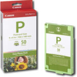 Canon - E-P50 Ink Cartridge + Photo Paper - Multicolor