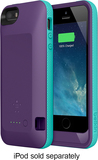 Belkin - Grip Power Battery Case for Apple® iPhone® 5 and 5s - Purple/Teal - Image 1