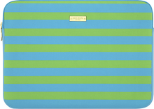 kate spade new york - Candy Stripe Shamrock/Firoza Sleeve for 13" Apple® MacBook® - Green - Image 1