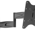CorLiving - Full-Motion TV Wall Mount for Most 17" - 37" TVs - Extends 17" - Black