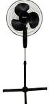 Impress - 16" Oscillating Stand Fan - Black