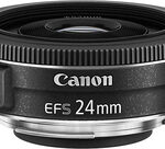 Canon - EF-S 24mm f/2.8 STM Standard Lens for Canon APS-C Cameras - Black