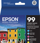Epson - 99 Ink Cartridge - Cyan/Light Cyan/Magenta/Light Magenta/Yellow