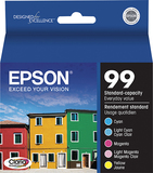 Epson - 99 Ink Cartridge - Cyan/Light Cyan/Magenta/Light Magenta/Yellow