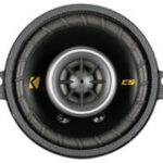 Kicker - CS354 3-1/2" Coaxial Car Speakers (Pair) - Black