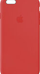 Apple - Silicone Case for Apple® iPhone® 6 Plus - Red