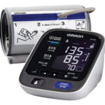 Omron - 10 SERIES Advanced Accuracy Upper Arm Blood Pressure Monitor - Gray/White/Black
