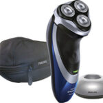 Philips Norelco - PowerTouch Wet and Dry Electric Razor - Black/Blue