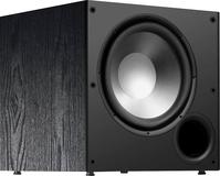 Polk Audio - PSW Series 10" Active Subwoofer - Black - Image 1
