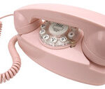 Crosley - CR59-PI Corded Princess Phone - Pink