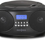 Insignia™ - CD Boombox with AM/FM Tuner - Black