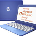 HP - Stream 11.6" Laptop - Intel Celeron - 2GB Memory - 32GB eMMC Solid State Drive - Blue