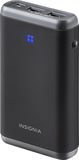 Insignia™ - Portable Charger - Black/Gray - Image 1