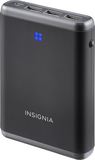 Insignia™ - Portable Charger - Black/Gray - Image 1
