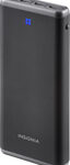 Insignia™ - Portable Charger - Black/Gray