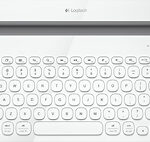 Logitech - K480 Bluetooth Multidevice Keyboard - White