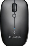 Logitech - M557 Bluetooth Mouse - Dark Gray