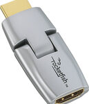 Rocketfish™ - HDMI Swivel Adapter - Silver/Gold
