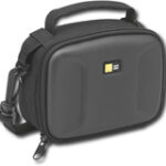 Case Logic - Hard Shell Case for Most Compact Camcorders - Black