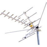 Channel Master - Digital Advantage HD/UHF/VHF Outdoor Antenna - Silver