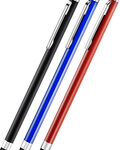 Insignia™ - Styluses (3-Count) - Black/Red/Blue
