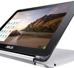 Asus - Flip 2-in-1 10.1" Touch-Screen Chromebook - Rockchip - 2GB Memory - 16GB Flash (eMMC) Memory - Aluminum