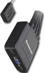 IOGEAR - 4-Port USB KVM Switch - Black