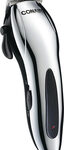 Conair - 22-Piece Rechargeable Cord/Cordless Hair Cutting Kit - Chrome